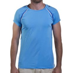 Koszulka ASICS - Ss Crew Top 322222 8097 S. Niebieskie t-shirty damskie Asics, s, bez wzorów, z elastanu, bez kołnierzyka. W wyprzedaży za 89.00 zł.