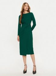 LAUREN RALPH LAUREN Sukienka koktajlowa 253919794004 Zielony Slim Fit. Zielone sukienki damskie Lauren Ralph Lauren, bez wzorów, z syntetyku, wizytowe, bez kołnierzyka, bez ramiączek. Za 679.99 zł.
