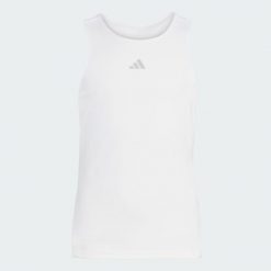 Girls Club Tennis Climacool Tank Top. Białe topy damskie Adidas, bez wzorów, bez kołnierzyka. Za 149.00 zł.