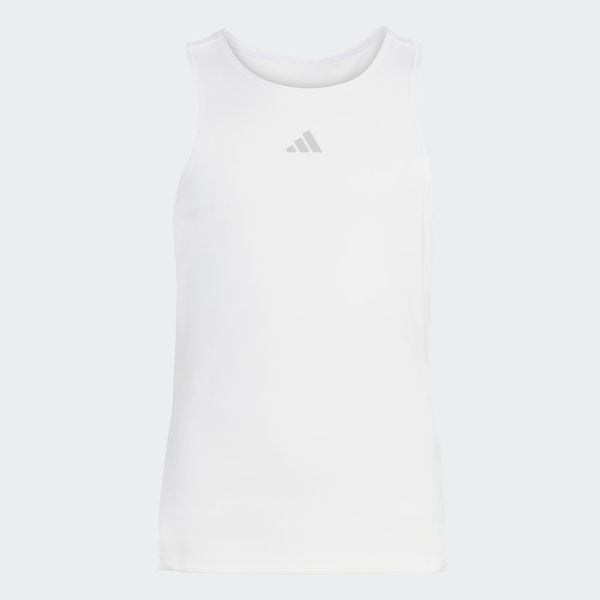 Girls Club Tennis Climacool Tank Top. Białe topy damskie Adidas, bez wzorów, bez kołnierzyka. Za 149.00 zł.