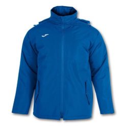 Kurtka sportowa wiatrówka męska Joma Trivor. Niebieskie kurtki treningowe męskie Joma, m, bez wzorów, z materiału. Za 227.80 zł.