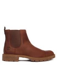 Timberland Sztyblety TB0A29N5F131 Brązowy. Brązowe sztyblety męskie Timberland, ze skóry, bez zapięcia. Za 459.99 zł.