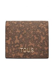 TOUS Portfel 2002379643 Brązowy. Brązowe portfele damskie Tous, bez wzorów, ze skóry. Za 359.99 zł.
