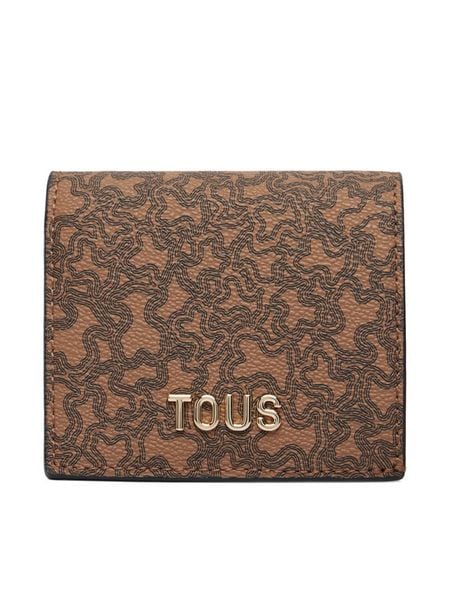TOUS Portfel 2002379643 Brązowy. Brązowe portfele damskie Tous, bez wzorów, ze skóry. Za 359.99 zł.