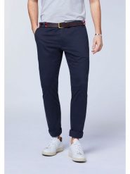 Polo Sylt Spodnie chino w kolorze granatowym rozmiar: 50. Niebieskie spodnie materiałowe męskie Polo Sylt, bez wzorów. Za 118.56 zł.