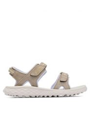 Columbia Sandały Konos Hiker 2-Strap 2121311 Brązowy. Brązowe sandały damskie Columbia, bez wzorów, z materiału, bez obcasa, na płaskiej podeszwie. Za 209.00 zł.