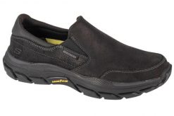 Buty trekkingowe męskie Skechers Respected Calum. Czarne buty trekkingowe męskie Skechers, z materiału, bez zapięcia, trekkingowe. Za 379.99 zł.