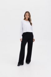 SPODNIE JESS CZARNE XS - Flawless. Czarne spodnie dresowe damskie Flawless, s, z bawełny. Za 319.00 zł.