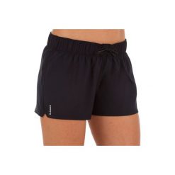 Szorty surfing TANA damskie. Czarne szorty damskie OLAIAN, bez wzorów, z materiału, sportowe. Za 29.99 zł.