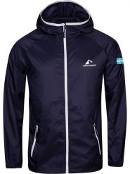 Westfjord Kurtka przeciwwiatrowa "Performance Skin" w kolorze granatowym rozmiar: XL. Niebieskie kurtki outdoor męskie Westfjord, xl, bez wzorów, z materiału, bez kaptura. Za 105.38 zł.