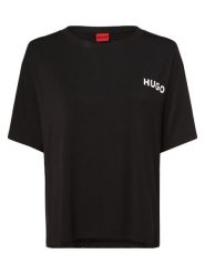HUGO koszulka od piżamy Kobiety wiskoza czarny, M. Czarne piżamy damskie Hugo, m, bez wzorów, z wiskozy, bez ramiączek. Za 209.95 zł.