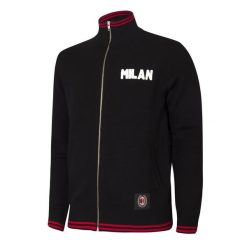 Koszulka retro piłkarska dla dorosłych - AC Milan 1960 - Czarny. Czarne t-shirty sportowe męskie COPA FOOTBALL, bez ramiączek, do piłki nożnej. Za 421.36 zł.