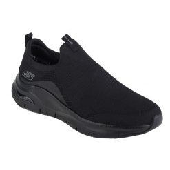 Buty sportowe Sneakersy męskie, Skechers Arch Fit-Ascension. Czarne buty sportowe na co dzień męskie Skechers, z gumy, bez zapięcia, trekkingowe. Za 349.99 zł.