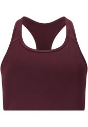 Biustonosz dla kobiet Athlecia Myolie. Brązowe biustonosze sportowe damskie Athlecia, bez wzorów, z materiału. Za 145.50 zł.