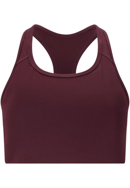 Biustonosz dla kobiet Athlecia Myolie. Brązowe biustonosze sportowe damskie Athlecia, bez wzorów, z materiału. Za 145.50 zł.