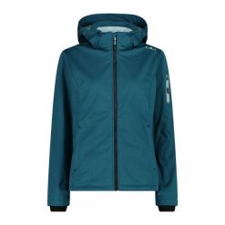 Kurtka damska turystyczna CMP 39A5006M. Zielone kurtki damskie CMP, m, bez wzorów, bez kaptura. Za 382.50 zł.