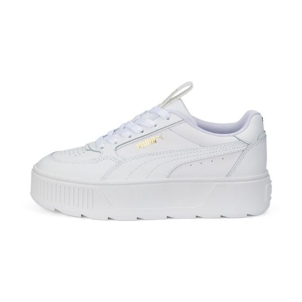 Buty do chodzenia damskie Puma KARMEN REBELLE. Białe obuwie treningowe damskie Puma, do biegania. Za 490.00 zł.