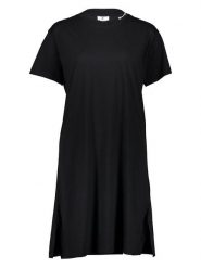 Champion Sukienka w kolorze czarnym rozmiar: M. Czarne sukienki damskie CHAMPION, na co dzień, m, bez wzorów, z bawełny, bez kołnierzyka, bez ramiączek, midi, proste. Za 65.23 zł.