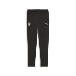 Damskie spodnie treningowe Manchester City PUMA. Czarne spodnie materiałowe damskie Puma, l, z materiału, do piłki nożnej. Za 174.00 zł.