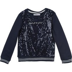 Bluza w kolorze granatowym. Niebieskie bluzy dziewczęce Daniel Hechter, Naf Naf Kids, bez wzorów, bez ramiączek, bez kaptura. W wyprzedaży za 65.95 zł.
