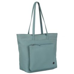 Shopperka damska Peterson PTN CSM-14 niebieska. Niebieskie shopper bag damskie Peterson, bez wzorów, bez dodatków. Za 94.99 zł.