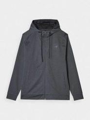 4F Bluza w kolorze szarym rozmiar: L. Szare bluzy z kapturem męskie 4f, l. Za 118.56 zł.