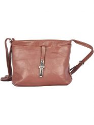 Florence Bags Skórzana torebka "New Sport" w kolorze brązowym - 20 x 18 x 5 cm rozmiar: onesize. Brązowe torebki klasyczne damskie Florence Bags, bez wzorów, z materiału, bez dodatków. Za 165.99 zł.