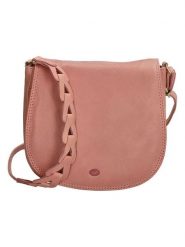 HIDE & STITCHES Skórzana torebka w kolorze jasnoróżowym - 20 x 19 x 5 cm rozmiar: onesize. Różowe torebki klasyczne damskie HIDE & STITCHES, bez wzorów, z materiału, bez dodatków. Za 173.99 zł.