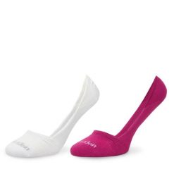 Stopki Calvin Klein. Czerwone skarpetki damskie CALVIN KLEIN, bez wzorów. Za 49.99 zł.