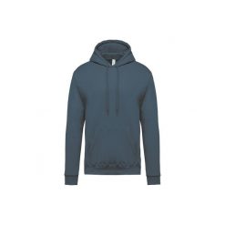 Bluza z kapturem Kariban. Niebieskie bluzy z kapturem męskie KARIBAN, m, z bawełny. Za 192.00 zł.