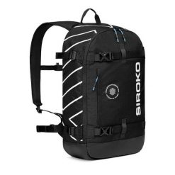 Kompaktowy plecak do sportów zimowych 18L Sporty zimowe Siroko Cove. Czarne plecaki damskie SIROKO, bez wzorów, z materiału, sportowe. Za 340.00 zł.