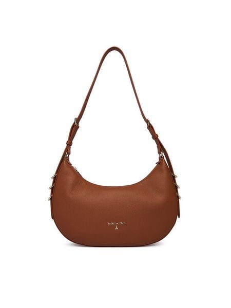 Patrizia Pepe Torebka 8B0311/L001-B111 Brązowy. Brązowe torebki klasyczne damskie Patrizia Pepe, bez wzorów, ze skóry, bez dodatków. Za 1,129.00 zł.