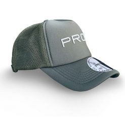 Czapka z daszkiem i siatka PROS one size. Zielone czapki męskie Pros, bez wzorów. Za 119.00 zł.