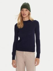 Robe di Kappa Sweter Emmy 64114YW Granatowy Regular Fit. Niebieskie swetry klasyczne damskie Robe di Kappa, m, z wełny, bez kołnierzyka. Za 269.99 zł.