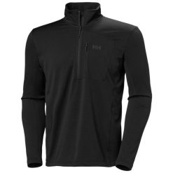 Bluza 1/2 zip Helly Hansen Versalite Fleece. Czarne bluzy bez kaptura męskie Helly Hansen, m, z materiału. Za 423.50 zł.