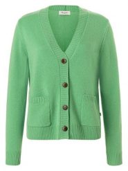 Maerz Muenchen Wełniany kardigan w kolorze zielonym rozmiar: 40. Zielone kardigany damskie Maerz Muenchen, bez wzorów, z wełny. Za 263.95 zł.