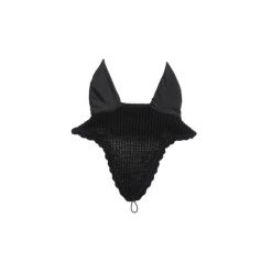 Czapka z muchą dla koni Kentucky Horsewear. Czarne czapki męskie KENTUCKY HORSEWEAR, bez wzorów, marine. Za 362.00 zł.