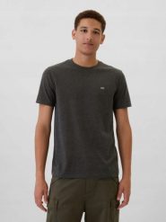 T-SHIRT MĘSKI GAP KOSZULKA BAWEŁNIANA Z LOGO 502022-00-XL. Szare t-shirty sportowe męskie GAP, m, z bawełny, bez ramiączek, na fitness i siłownię. Za 99.00 zł.