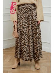 L'armoire de Suzette Spódnica w kolorze jasnobrązowo-czarnym rozmiar: 38/40. Brązowe spódniczki damskie L'armoire de Suzette, l, bez wzorów, z wiskozy, klasyczne, z podwyższonym stanem, maxi. Za 161.45 zł.