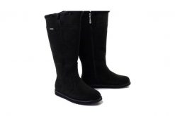EMU AUSTRALIA W11799 Moonta black, kozaki damskie. Czarne kozaki damskie Emu Australia, z gumy, bez obcasa. Za 1,099.90 zł.