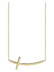 DI GIORGIO Pozłacany naszyjnik z elementem ozdobnym - dł. 39 cm rozmiar: onesize. Żółte naszyjniki damskie DI GIORGIO, pozłacane. Za 130.99 zł.