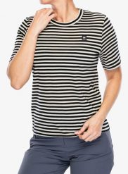 Koszulka merino damska Mons Royale Icon Relaxed Tee. Czarne t-shirty damskie Mons Royale, m, bez wzorów, z elastanu, bez kołnierzyka. Za 379.49 zł.