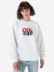 Diesel Clothes Bluza w kolorze białym rozmiar: XS. Białe bluzy bez kaptura damskie Diesel Clothes, xs, z bawełny. Za 100.99 zł.