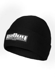 Czapka męska Pitbull zimowa One Tone Boxing. Czarne czapki męskie PITBULL, na zimę, z aplikacjami, z dzianiny. Za 59.00 zł.