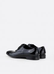 PAKO LORENTE – Obuwie męskie P000B-BX-023-C-0. Czarne buty wizytowe męskie Pako Lorente, z otwartym noskiem, bez zapięcia. Za 599.99 zł.