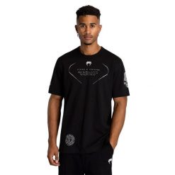 Koszulka męska Venum X Tekken 8 - Paul Phoenix T-Shirt. Czarne t-shirty męskie VENUM, m, bez wzorów, bez kołnierzyka. Za 189.99 zł.