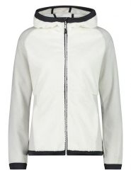 CMP Kurtka polarowa w kolorze białym rozmiar: 46. Białe kurtki damskie CMP, s, bez wzorów, z materiału, bez kaptura. Za 182.72 zł.