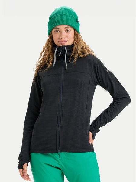 Roxy Bluza techniczna Vertere Full Zip ERJFT04974 Czarny Regular Fit. Czarne bluzy bez kaptura damskie Roxy, na zimę, l, bez wzorów, z syntetyku, bez ramiączek, bez kaptura. Za 279.99 zł.
