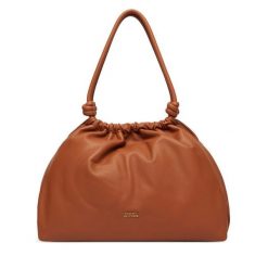 Torebka Tommy Hilfiger. Brązowe torebki klasyczne damskie Tommy Hilfiger, bez wzorów, bez dodatków. Za 1,099.00 zł.