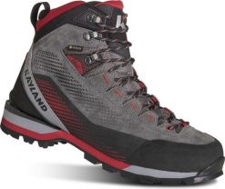 Buty trekkingowe Kayland Grand Tour Gore-Tex Szare/Czerwone. Czarne buty trekkingowe męskie Kayland, z gore-texu, bez zapięcia, wspinaczkowe, gore-tex. Za 854.10 zł.